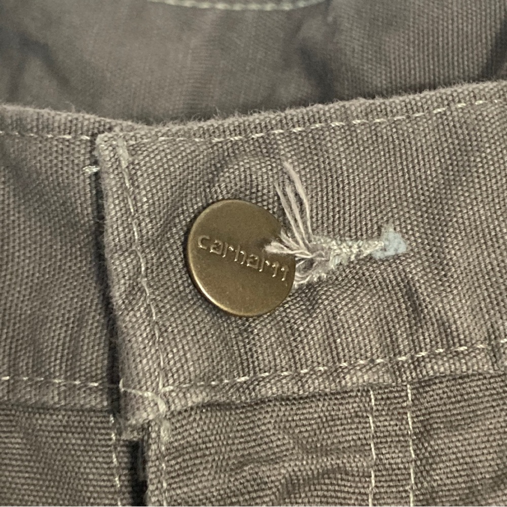 Carhartt Pants Mens Gray 40x32 Cotton - Picture 3 of 16